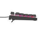 KLAWIATURA DLA GRACZY GENESIS THOR 303 TKL CZ/SK PODŚWIETLENIE RGB MECHANICZNA SILENT SWITCH CZARNA