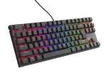 KLAWIATURA DLA GRACZY GENESIS THOR 303 TKL CZ/SK PODŚWIETLENIE RGB MECHANICZNA SILENT SWITCH CZARNA