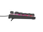 KLAWIATURA DLA GRACZY GENESIS THOR 303 TKL DE PODŚWIETLENIE RGB MECHANICZNA SILENT SWITCH CZARNA HOT