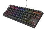 KLAWIATURA DLA GRACZY GENESIS THOR 303 TKL DE PODŚWIETLENIE RGB MECHANICZNA SILENT SWITCH CZARNA HOT