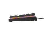 KLAWIATURA DLA GRACZY GENESIS THOR 303 TKL DE PODŚWIETLENIE RGB MECHANICZNA SILENT SWITCH CZARNA HOT