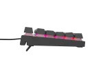 KLAWIATURA DLA GRACZY GENESIS THOR 303 TKL ES PODŚWIETLENIE RGB MECHANICZNA SILENT SWITCH CZARNA HOT