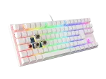 KLAWIATURA DLA GRACZY GENESIS THOR 303 TKL FR PODŚWIETLENIE RGB MECHANICZNA BROWN BIAŁA HOT SWAP