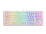 KLAWIATURA DLA GRACZY GENESIS THOR 303 TKL FR PODŚWIETLENIE RGB MECHANICZNA BROWN BIAŁA HOT SWAP