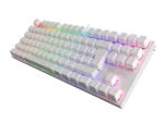 KLAWIATURA DLA GRACZY GENESIS THOR 303 TKL FR PODŚWIETLENIE RGB MECHANICZNA BROWN BIAŁA HOT SWAP