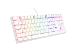 KLAWIATURA DLA GRACZY GENESIS THOR 303 TKL US BIAŁA RGB MECHANICZNA SILENT SWITCH HOT SWAP