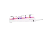 KLAWIATURA DLA GRACZY GENESIS THOR 303 TKL US BIAŁA RGB MECHANICZNA SILENT SWITCH HOT SWAP