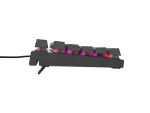 KLAWIATURA DLA GRACZY GENESIS THOR 303 TKL US PODŚWIETLENIE RGB MECHANICZNA BROWN CZARNA HOT SWAP