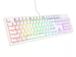 KLAWIATURA DLA GRACZY GENESIS THOR 303 US PODŚWIETLENIE RGB MECHANICZNA BROWN SWITCH BIAŁA HOT SWAP