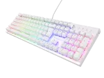KLAWIATURA DLA GRACZY GENESIS THOR 303 US PODŚWIETLENIE RGB MECHANICZNA BROWN SWITCH BIAŁA HOT SWAP