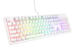 KLAWIATURA DLA GRACZY GENESIS THOR 303 US PODŚWIETLENIE RGB MECHANICZNA BROWN SWITCH BIAŁA HOT SWAP