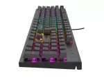 KLAWIATURA DLA GRACZY GENESIS THOR 303 US PODŚWIETLENIE RGB MECHANICZNA BROWN SWITCH CZARNA HOT SWAP