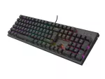 KLAWIATURA DLA GRACZY GENESIS THOR 303 US PODŚWIETLENIE RGB MECHANICZNA BROWN SWITCH CZARNA HOT SWAP