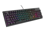 KLAWIATURA DLA GRACZY GENESIS THOR 303 US PODŚWIETLENIE RGB MECHANICZNA BROWN SWITCH CZARNA HOT SWAP
