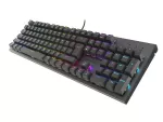 KLAWIATURA DLA GRACZY GENESIS THOR 303 US PODŚWIETLENIE RGB MECHANICZNA RED SWITCH CZARNA HOT SWAP