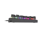 KLAWIATURA DLA GRACZY GENESIS THOR 303 US PODŚWIETLENIE RGB MECHANICZNA RED SWITCH CZARNA HOT SWAP