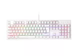 KLAWIATURA DLA GRACZY GENESIS THOR 303 US PODŚWIETLENIE RGB MECHANICZNA SILENT SWITCH BIAŁA HOT SWAP