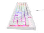 KLAWIATURA DLA GRACZY GENESIS THOR 303 US PODŚWIETLENIE RGB MECHANICZNA SILENT SWITCH BIAŁA HOT SWAP