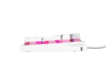 KLAWIATURA DLA GRACZY GENESIS THOR 303 US PODŚWIETLENIE RGB MECHANICZNA SILENT SWITCH BIAŁA HOT SWAP