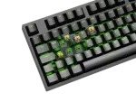 KLAWIATURA DLA GRACZY GENESIS THOR 404 TKL DE PODŚWIETLENIE RGB MECHANICZNA CZARNA GATERON YELLOW PR