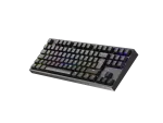 KLAWIATURA DLA GRACZY GENESIS THOR 404 TKL DE PODŚWIETLENIE RGB MECHANICZNA CZARNA GATERON YELLOW PR