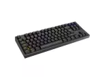 KLAWIATURA DLA GRACZY GENESIS THOR 404 TKL DE PODŚWIETLENIE RGB MECHANICZNA CZARNA KAILH BOX BROWN