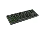 KLAWIATURA DLA GRACZY GENESIS THOR 404 TKL DE PODŚWIETLENIE RGB MECHANICZNA CZARNA KAILH BOX BROWN