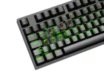 KLAWIATURA DLA GRACZY GENESIS THOR 404 TKL DE PODŚWIETLENIE RGB MECHANICZNA CZARNA KAILH BOX BROWN