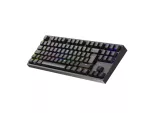 KLAWIATURA DLA GRACZY GENESIS THOR 404 TKL DE PODŚWIETLENIE RGB MECHANICZNA CZARNA KAILH BOX BROWN