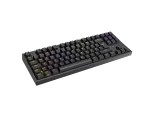 KLAWIATURA DLA GRACZY GENESIS THOR 404 TKL DE PODŚWIETLENIE RGB MECHANICZNA CZARNA KAILH BOX BROWN