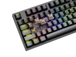 KLAWIATURA DLA GRACZY GENESIS THOR 404 TKL US PODŚWIETLENIE RGB MECHANICZNA CZARNA GATERON YELLOW PR