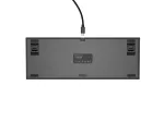 KLAWIATURA DLA GRACZY GENESIS THOR 404 TKL US PODŚWIETLENIE RGB MECHANICZNA CZARNA KAILH BOX BROWN