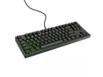 KLAWIATURA DLA GRACZY GENESIS THOR 404 TKL US PODŚWIETLENIE RGB MECHANICZNA CZARNA KAILH BOX BROWN