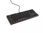 KLAWIATURA DLA GRACZY GENESIS THOR 404 TKL US PODŚWIETLENIE RGB MECHANICZNA CZARNA KAILH BOX BROWN