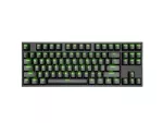 KLAWIATURA DLA GRACZY GENESIS THOR 404 TKL US PODŚWIETLENIE RGB MECHANICZNA CZARNA KAILH BOX BROWN