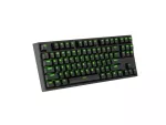 KLAWIATURA DLA GRACZY GENESIS THOR 404 TKL US PODŚWIETLENIE RGB MECHANICZNA CZARNA KAILH BOX BROWN