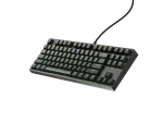 KLAWIATURA DLA GRACZY GENESIS THOR 404 TKL US PODŚWIETLENIE RGB MECHANICZNA CZARNA KAILH BOX BROWN