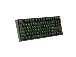 KLAWIATURA DLA GRACZY GENESIS THOR 404 TKL US PODŚWIETLENIE RGB MECHANICZNA CZARNA KAILH BOX BROWN