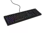 KLAWIATURA DLA GRACZY GENESIS THOR 404 US PODŚWIETLENIE RGB MECHANICZNA CZARNA GATERON YELLOW PRO