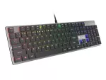 KLAWIATURA DLA GRACZY GENESIS THOR 420 RGB US PODŚWIETLENIE MECHANICZNA BLUE SWITCH SLIM