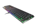 KLAWIATURA DLA GRACZY GENESIS THOR 420 RGB US PODŚWIETLENIE MECHANICZNA BLUE SWITCH SLIM