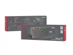KLAWIATURA DLA GRACZY GENESIS THOR 420 RGB US PODŚWIETLENIE MECHANICZNA BLUE SWITCH SLIM