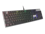 KLAWIATURA DLA GRACZY GENESIS THOR 420 RGB US PODŚWIETLENIE MECHANICZNA BLUE SWITCH SLIM