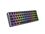 KLAWIATURA DLA GRACZY GENESIS THOR 660 G2 US BLACK BEZPRZEWODOWA RGB MECHANICZNA GATERON RED