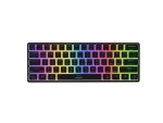 KLAWIATURA DLA GRACZY GENESIS THOR 660 G2 US BLACK BEZPRZEWODOWA RGB MECHANICZNA GATERON RED