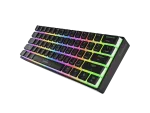 KLAWIATURA DLA GRACZY GENESIS THOR 660 G2 US BLACK BEZPRZEWODOWA RGB MECHANICZNA GATERON RED