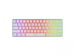 KLAWIATURA DLA GRACZY GENESIS THOR 660 G2 US WHITE BEZPRZEWODOWA RGB MECHANICZNA GATERON BROWN