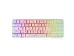 KLAWIATURA DLA GRACZY GENESIS THOR 660 G2 US WHITE BEZPRZEWODOWA RGB MECHANICZNA GATERON BROWN