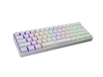 KLAWIATURA DLA GRACZY GENESIS THOR 660 US WHITE BEZPRZEWODOWA RGB MECHANICZNA GATERON BROWN