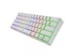 KLAWIATURA DLA GRACZY GENESIS THOR 660 US WHITE BEZPRZEWODOWA RGB MECHANICZNA GATERON BROWN
